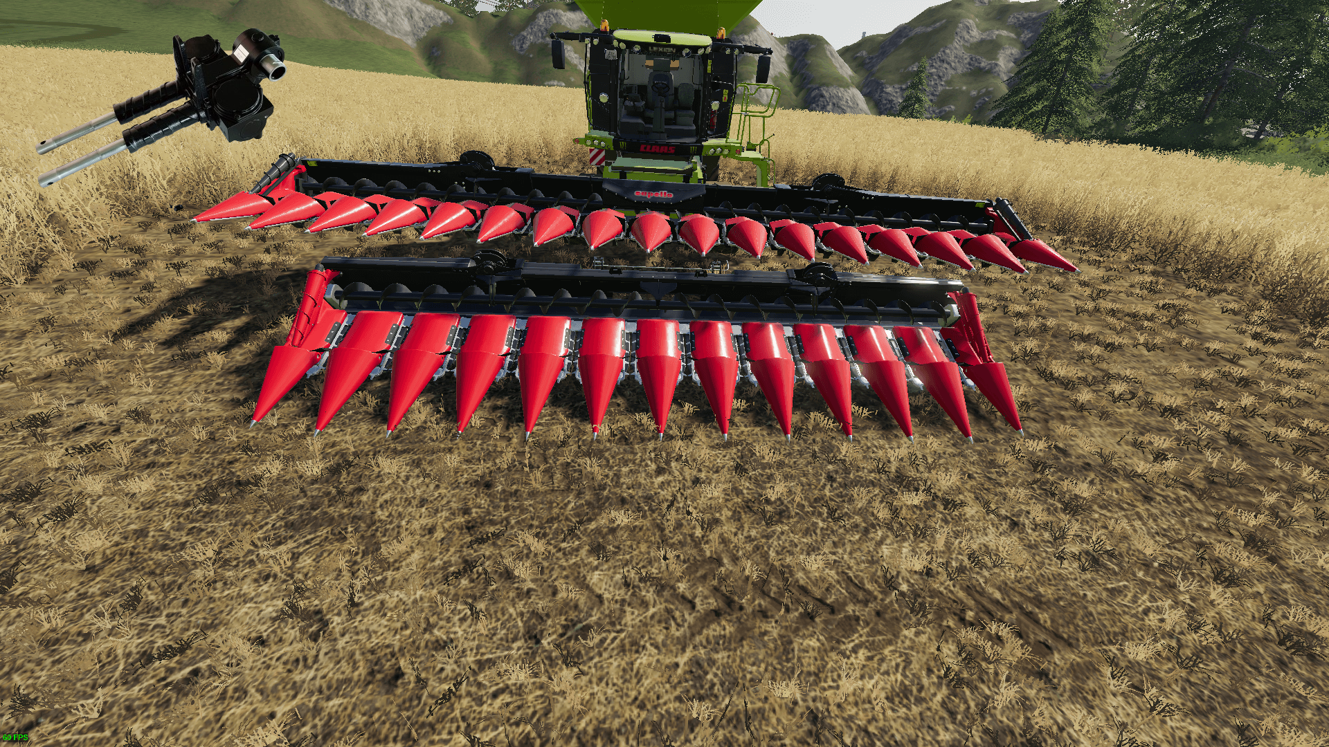 Aluminium majsskördarväxellåda för spannmålsskördare